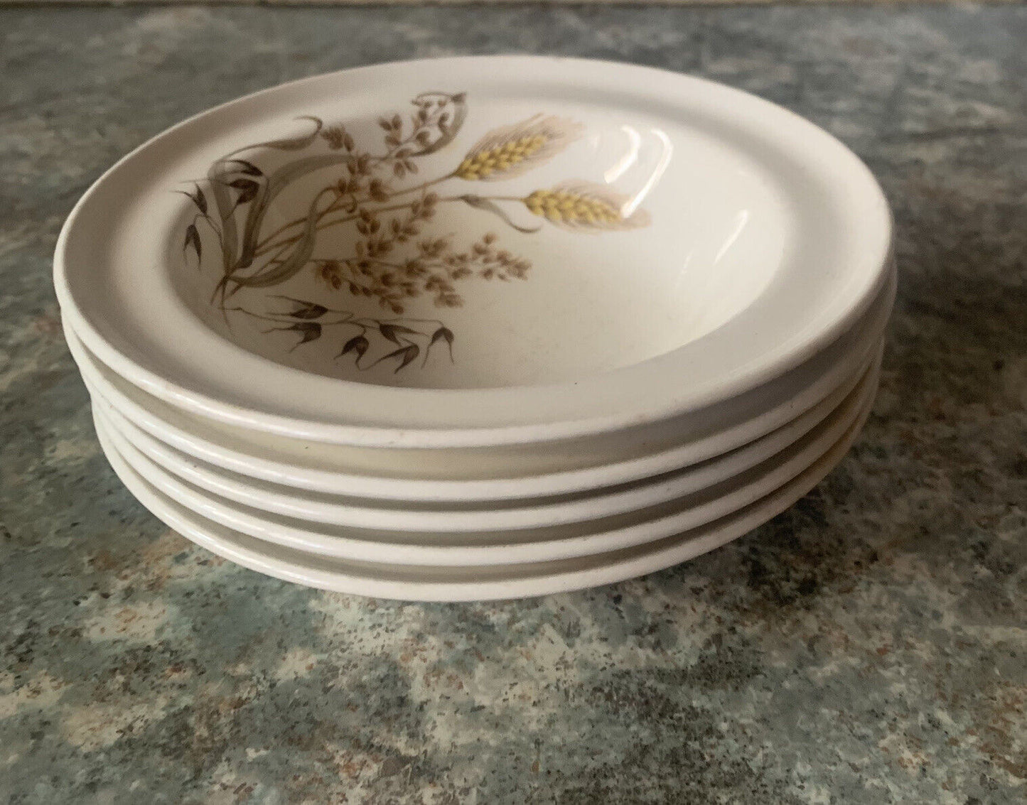 5x “Sunblest” Vintage Ridgway Staffordshire Dessert Bowl Made in England