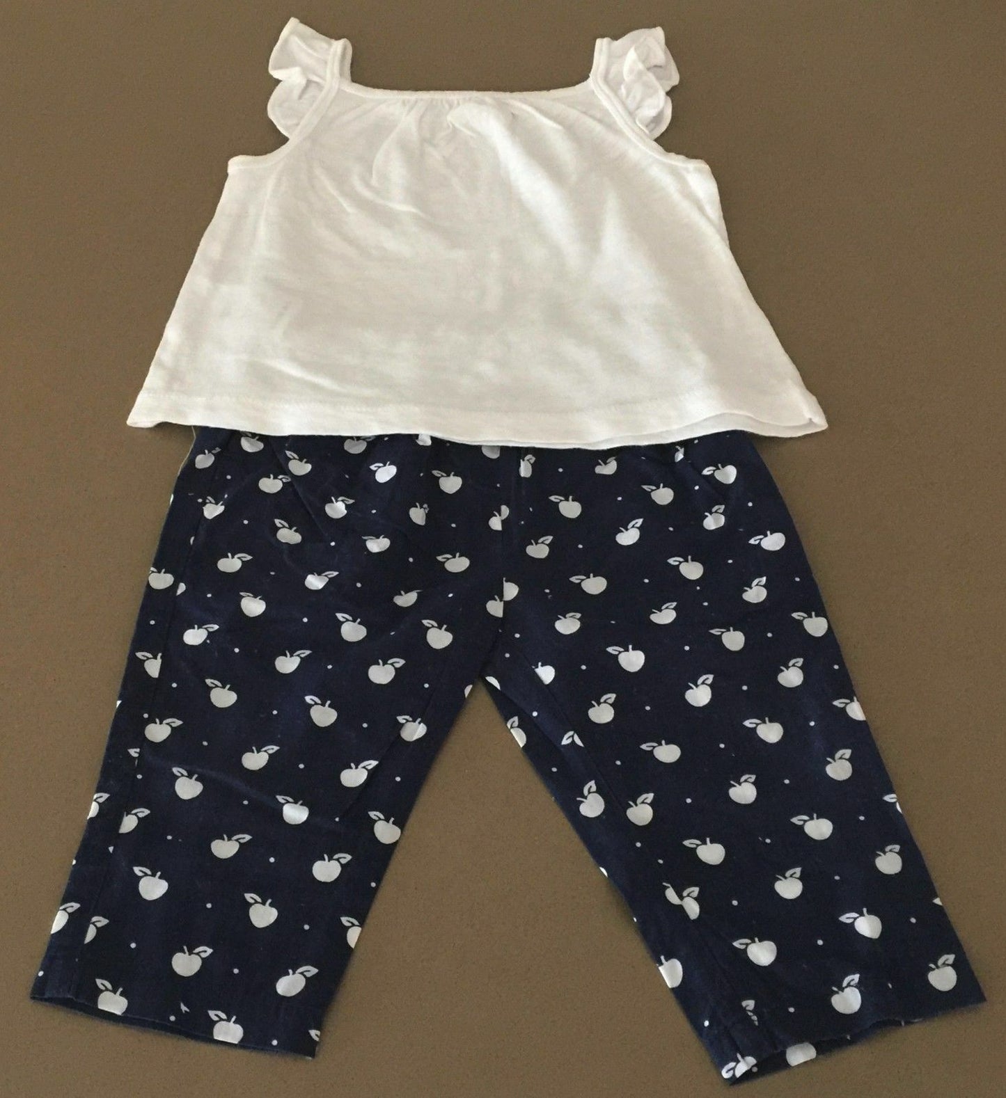Baby COUNTRY ROAD 2 Piece Set Blue & White Top & Pants Size 6 12 monthsGorgeous