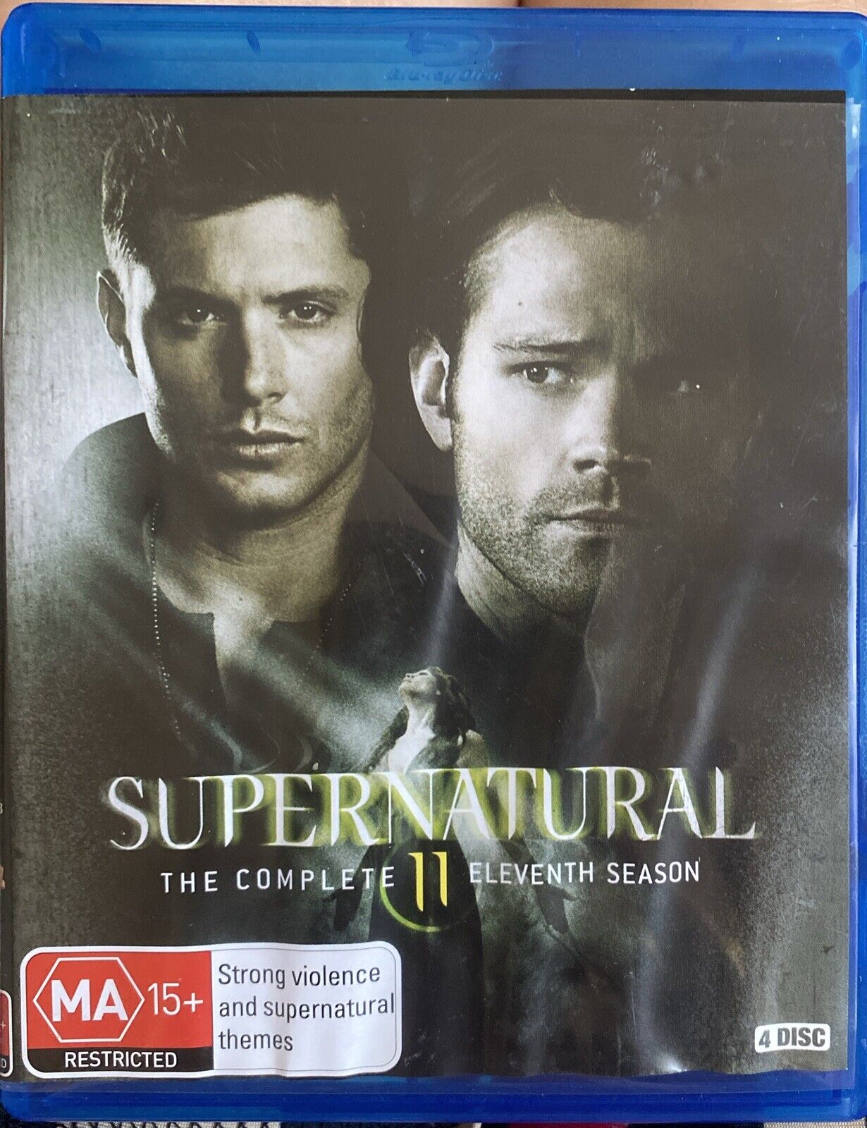 Blu-Ray SUPERNATURAL 11th Season 2015 4 Disc Set HD + Special Features Region B