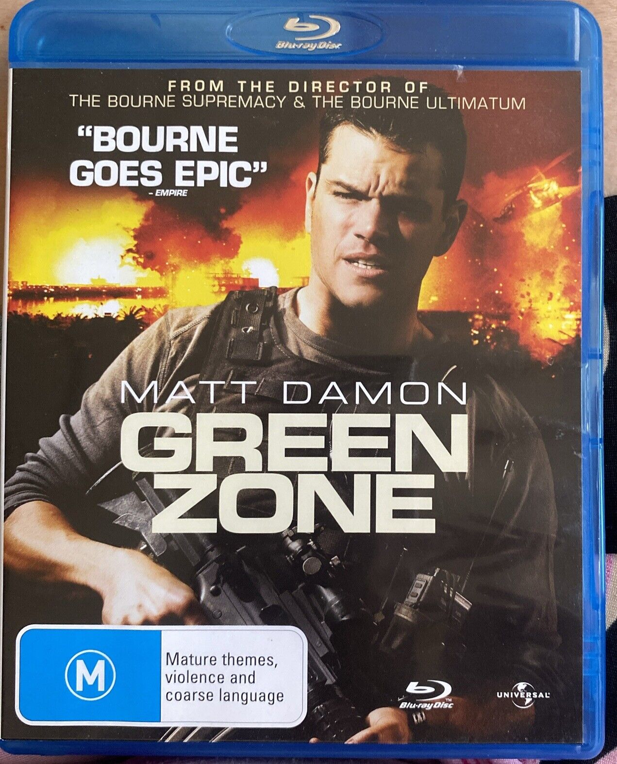 Blu-Ray GREEN ZONE 2010 Region A B C Matt Damon Jason Isaacs Greg Kinnear Action