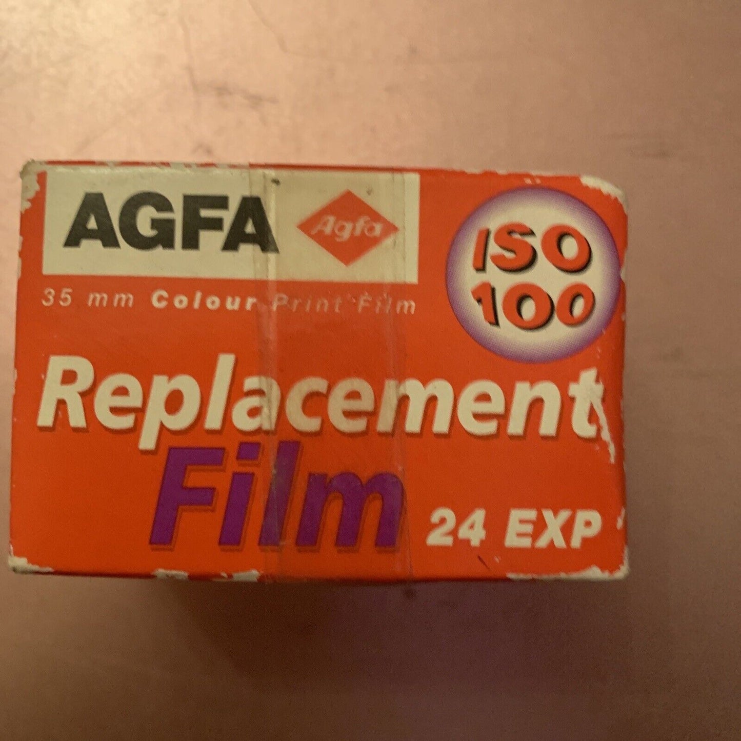 CAMERA FILM AGFA ISO 100 Process Before  09 2005 NOS Sealed Photograph NEW
