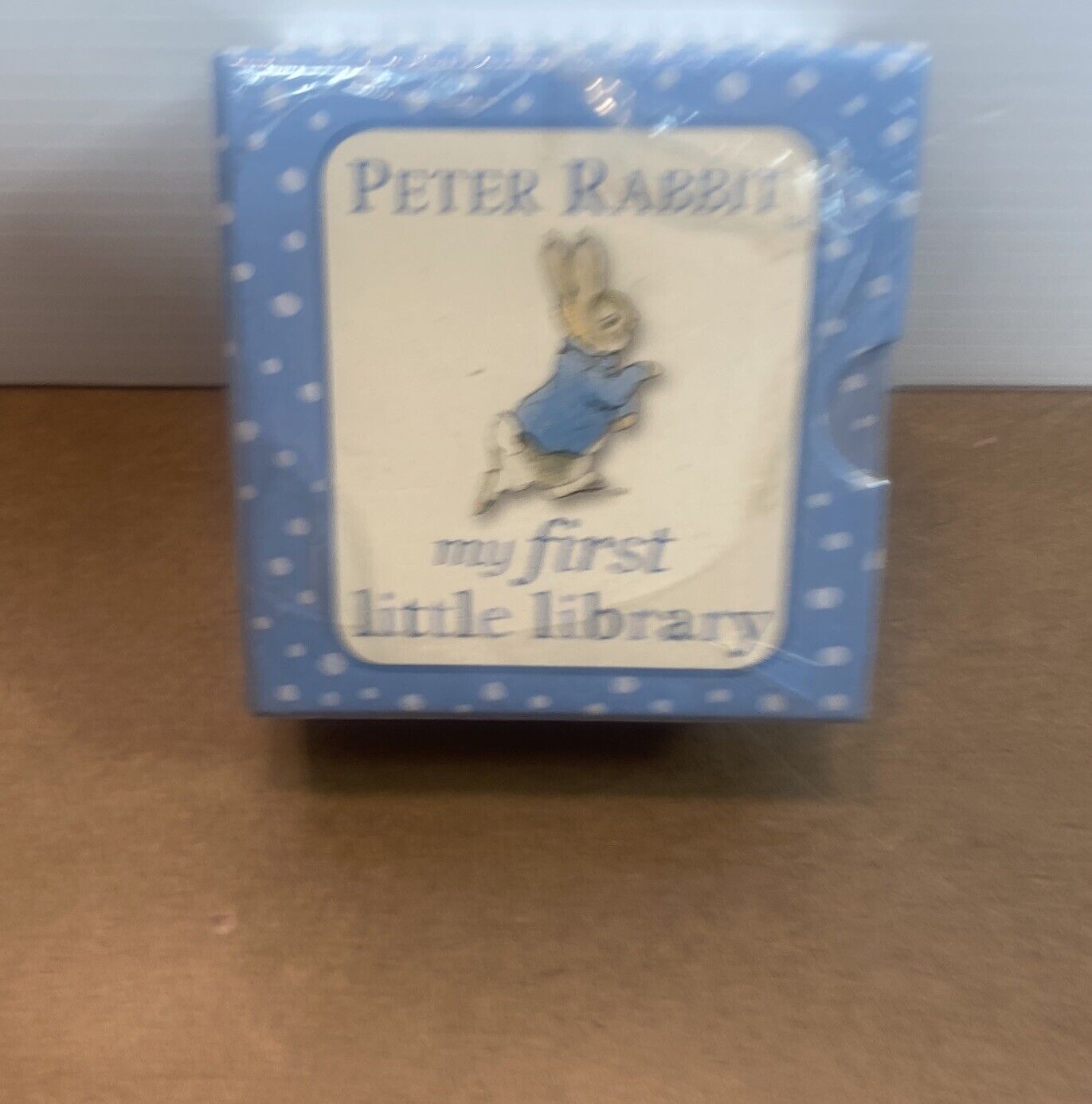 Beatrix Potter PETER RABBIT My First Little Library 4 Board Books Box Sealed NEW