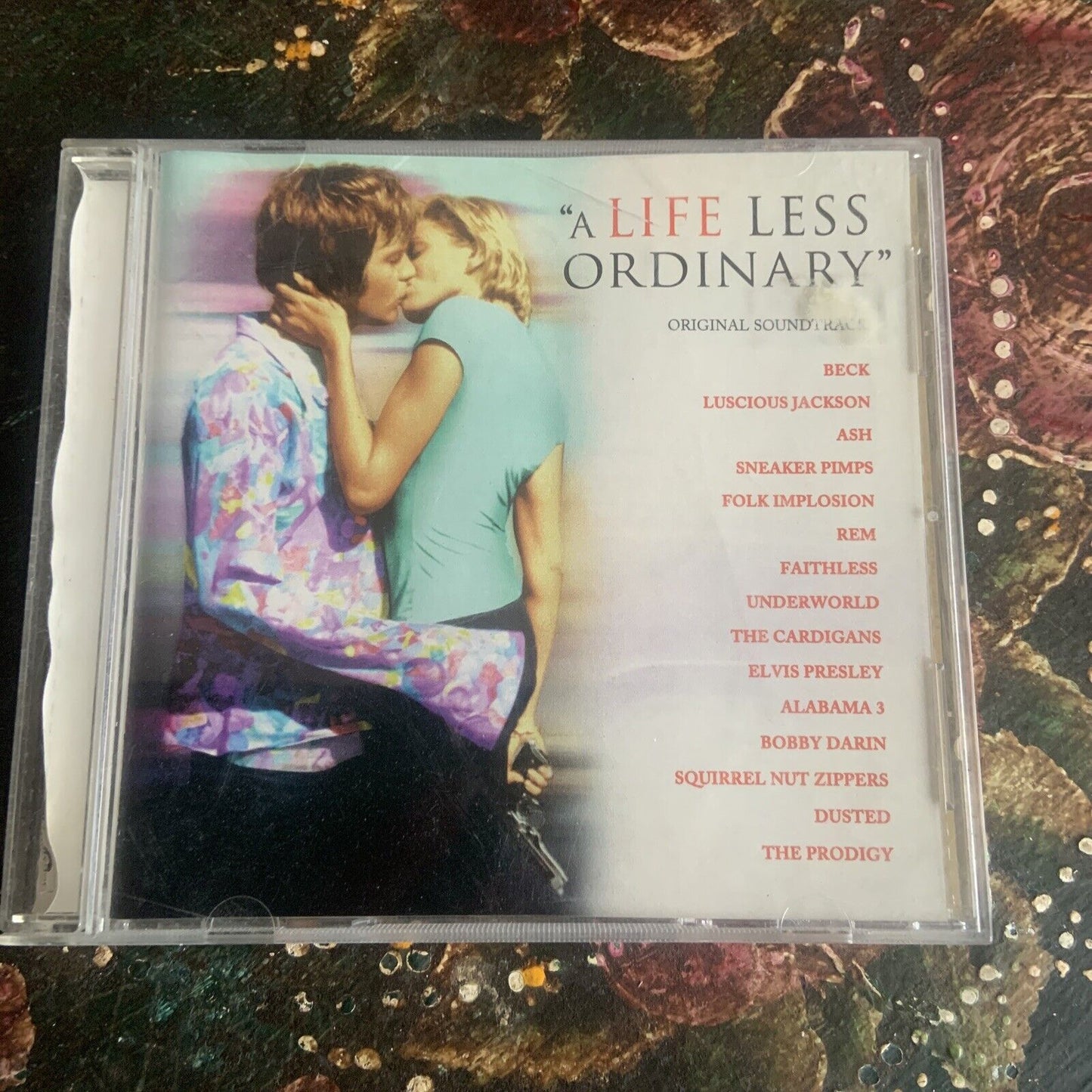CD A LIFE LESS ORDINARY Original Soundtrack Audio Music Cleaned Disc