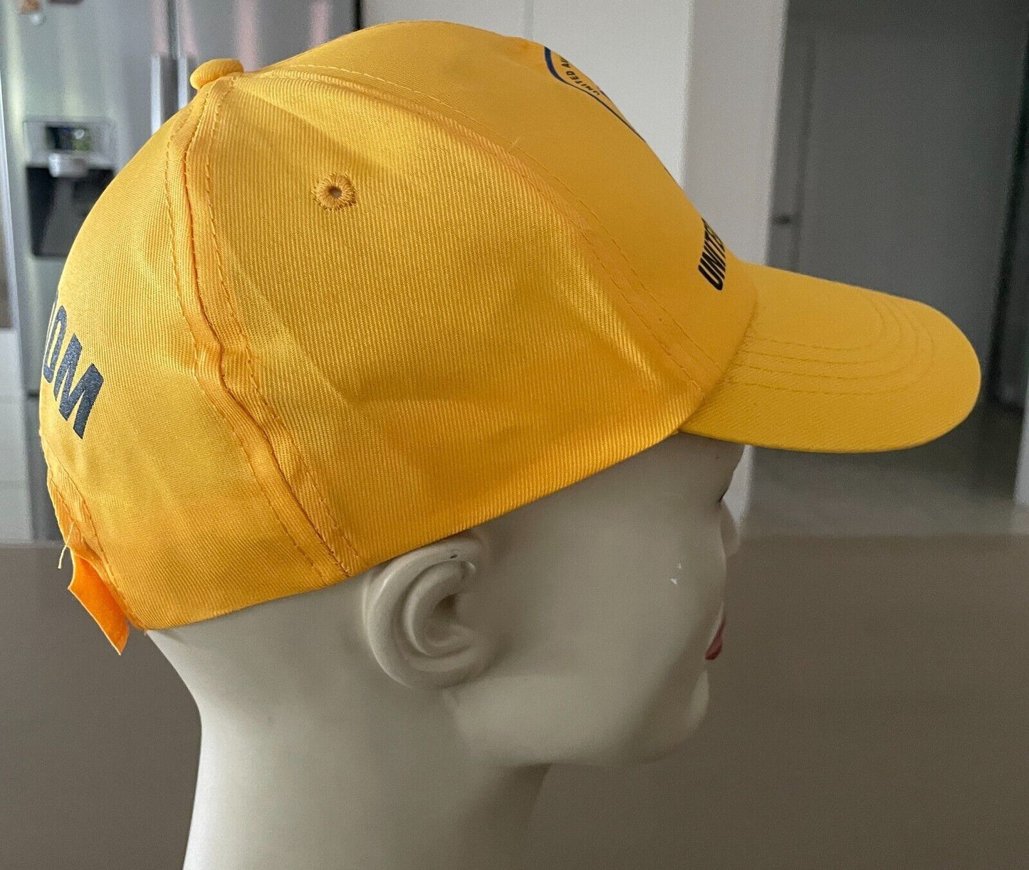 Cap 2022 UNITED AUSTRALIA PARTY Vote 1 Clive Palmer Politics UAP Yellow Hat NEW
