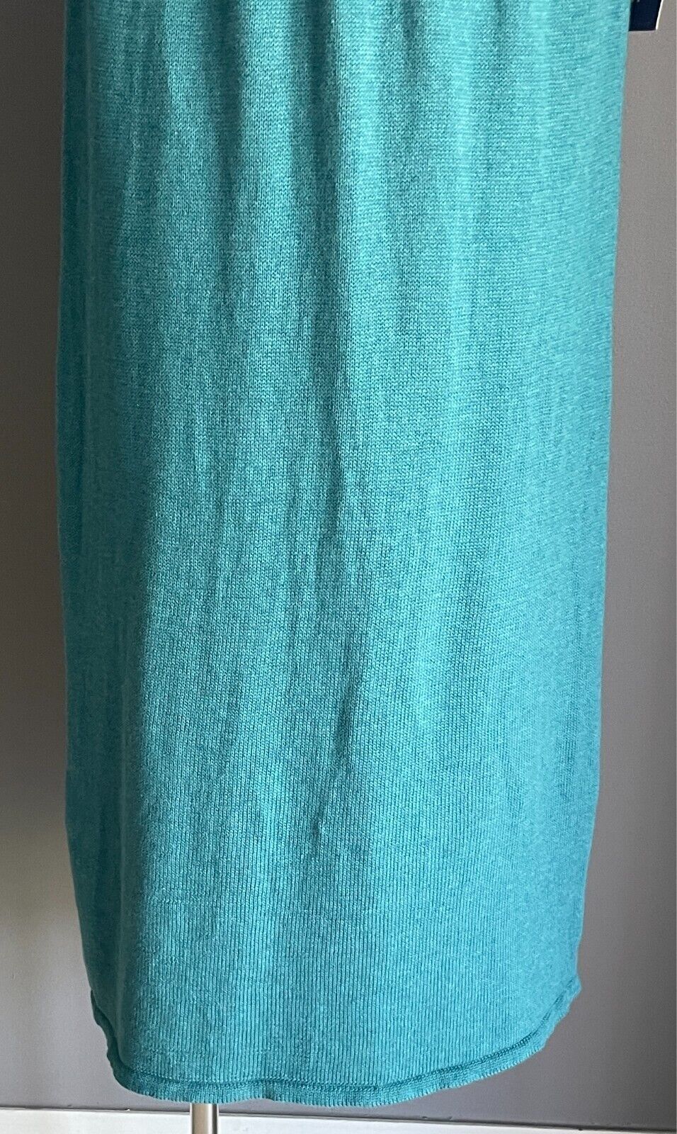 CHEROKEE Teal Knit Sweater Dress Bow Trim Cap Sleeves Teen Girl Size XL/14 - 16