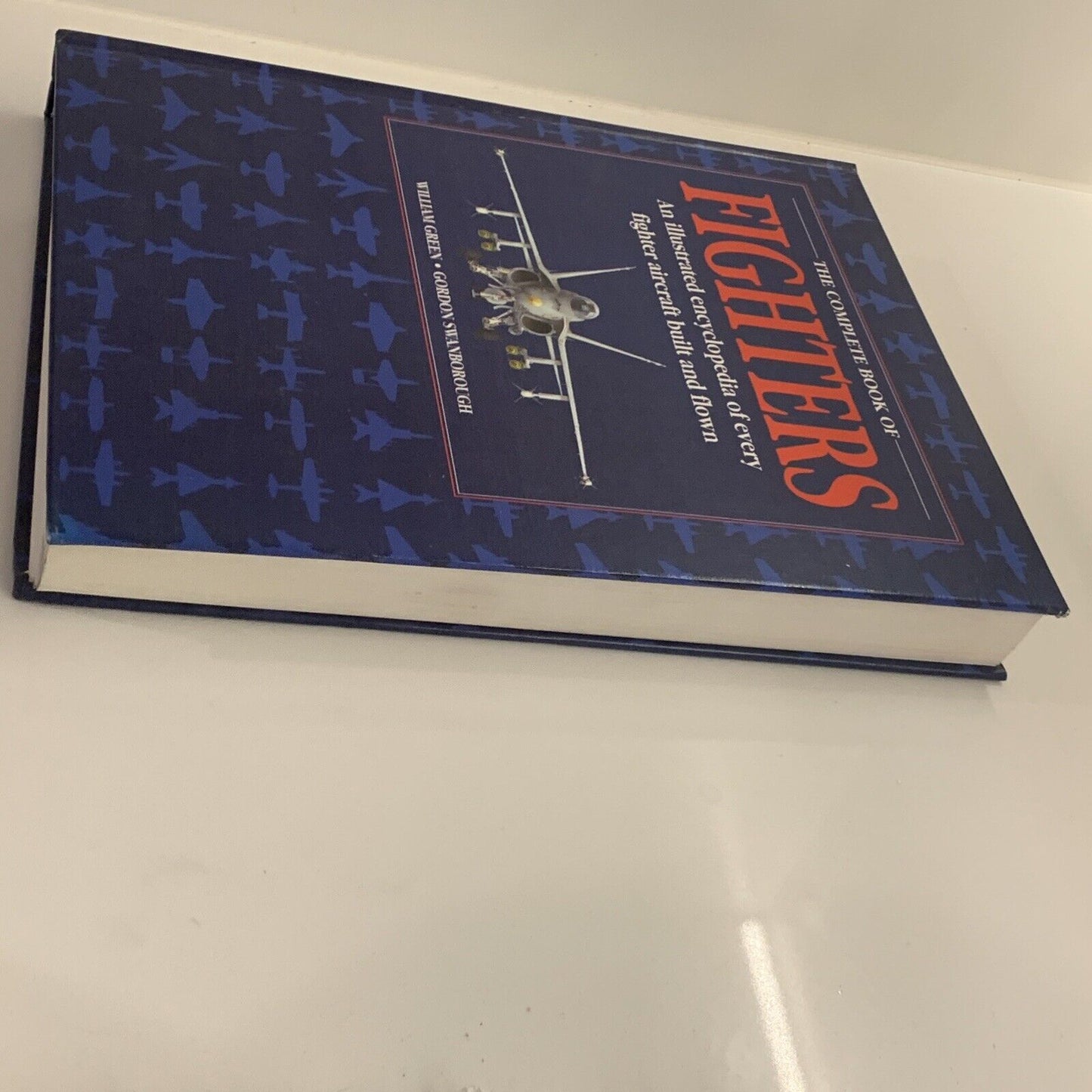 COMPLETE BOOK OF FIGHTERS William Green & Gordon Swan XL Coffee Table Book  1997