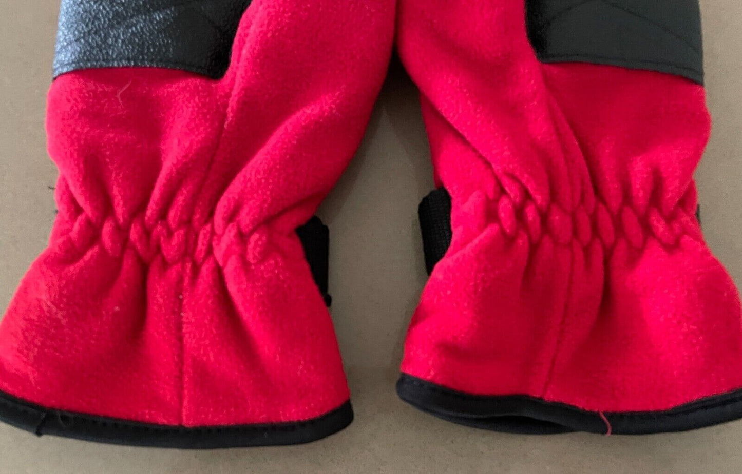 CRANE Thinsulate Gloves Red Black Trim Snow Snowboarding Warm Size L XL Unisex
