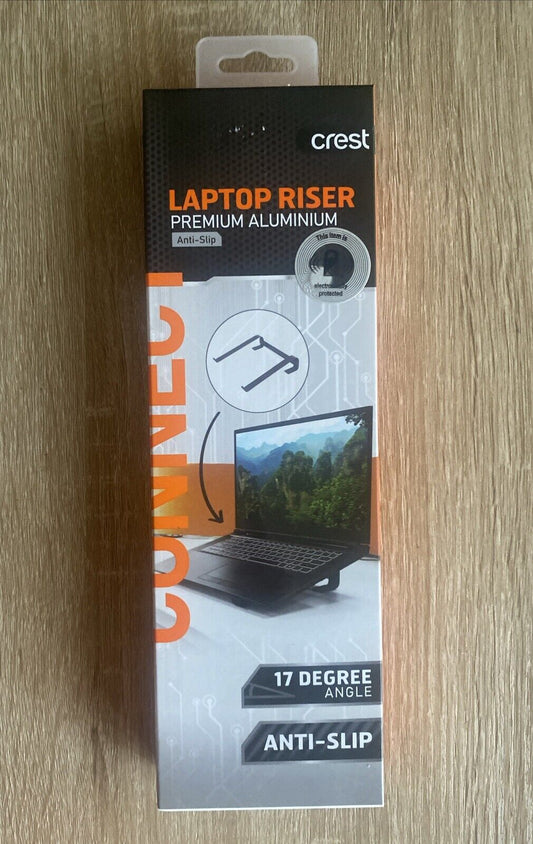 CREST Laptop Riser Desktop Tablet Stand  Portable Notebook Ergonomic Holder NEW