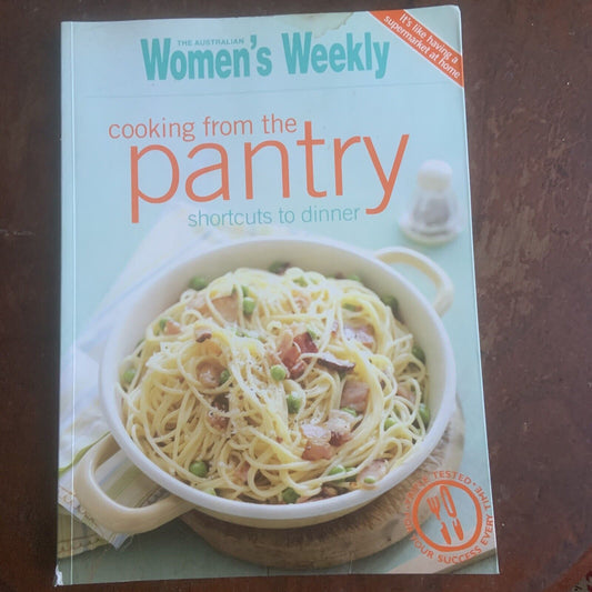 Cookbook COOKING FROM  THE PANTRY The Australian Women's Weekly PB 2008 Defect