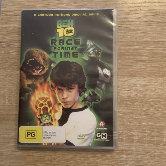DVD BEN 10 Race Against Time Animated R4 Cartoon Network Original Movie