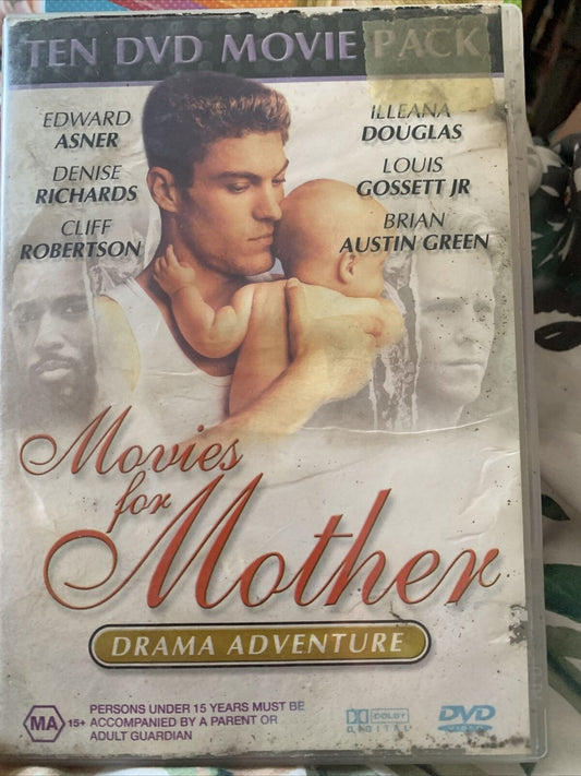 DVD Box Set Movies For Mother 4 Disc 10 Films Drama Adventure Films Pack Fat Box