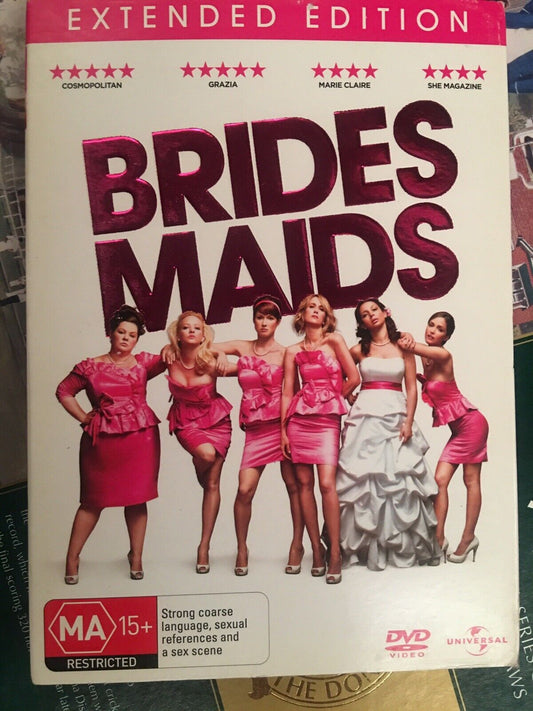 DVD Box Set BRIDES MAIDS Extended Edition MOVIE R4 w slip cover NEW