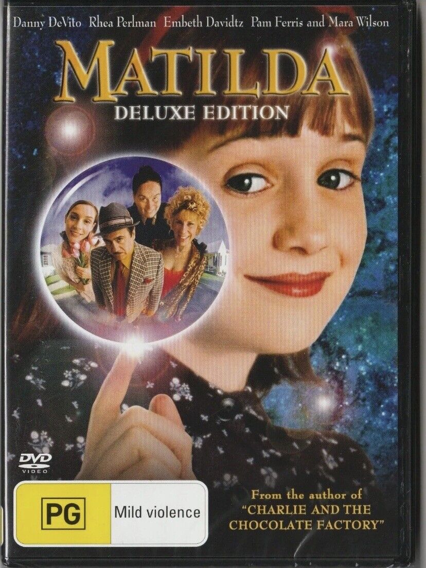 DVD MATILDA Deluxe Edition Family Movie Mara Wilson Danny DeVito Sealed 1996 NEW