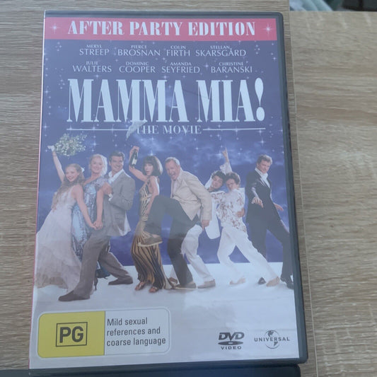 DVD MAMMA MIA! After Party Edition Streep Brosnan 2008 Sealed ABBA NEW