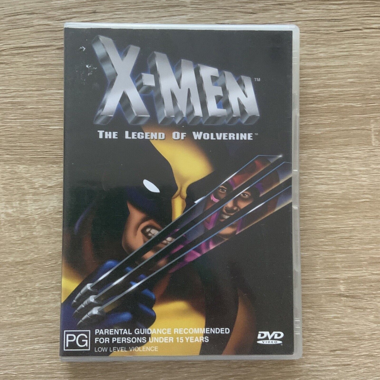 DVD Marvel X-MEN The Legend of Wolverine  Animation Action Movie
