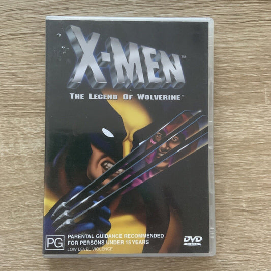 DVD Marvel X-MEN The Legend of Wolverine  Animation Action Movie