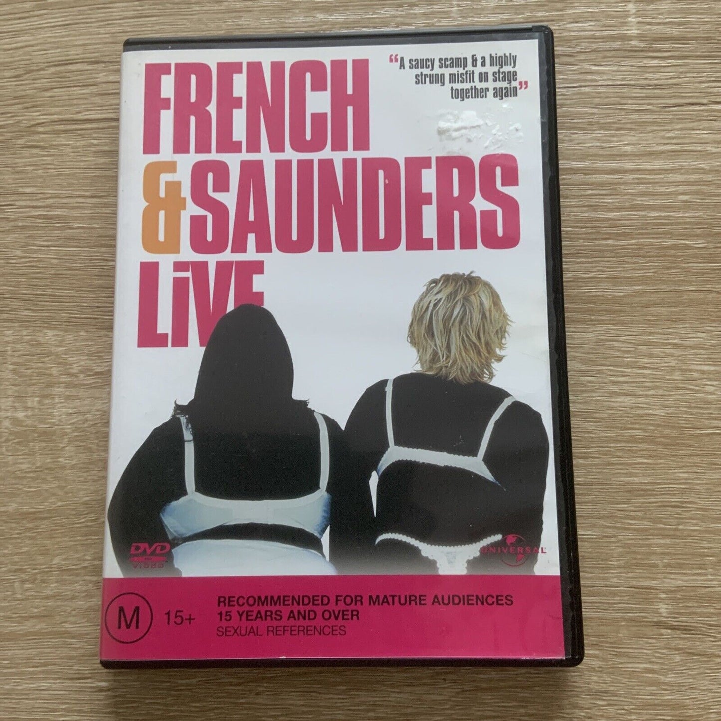 DVD French And Saunders Live British Comedy Cult Classic Hilarious Live Best