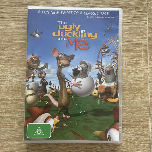 DVD The Ugly Duckling and Me! 2006 Morgan C Jones Animation Kids Family Movie