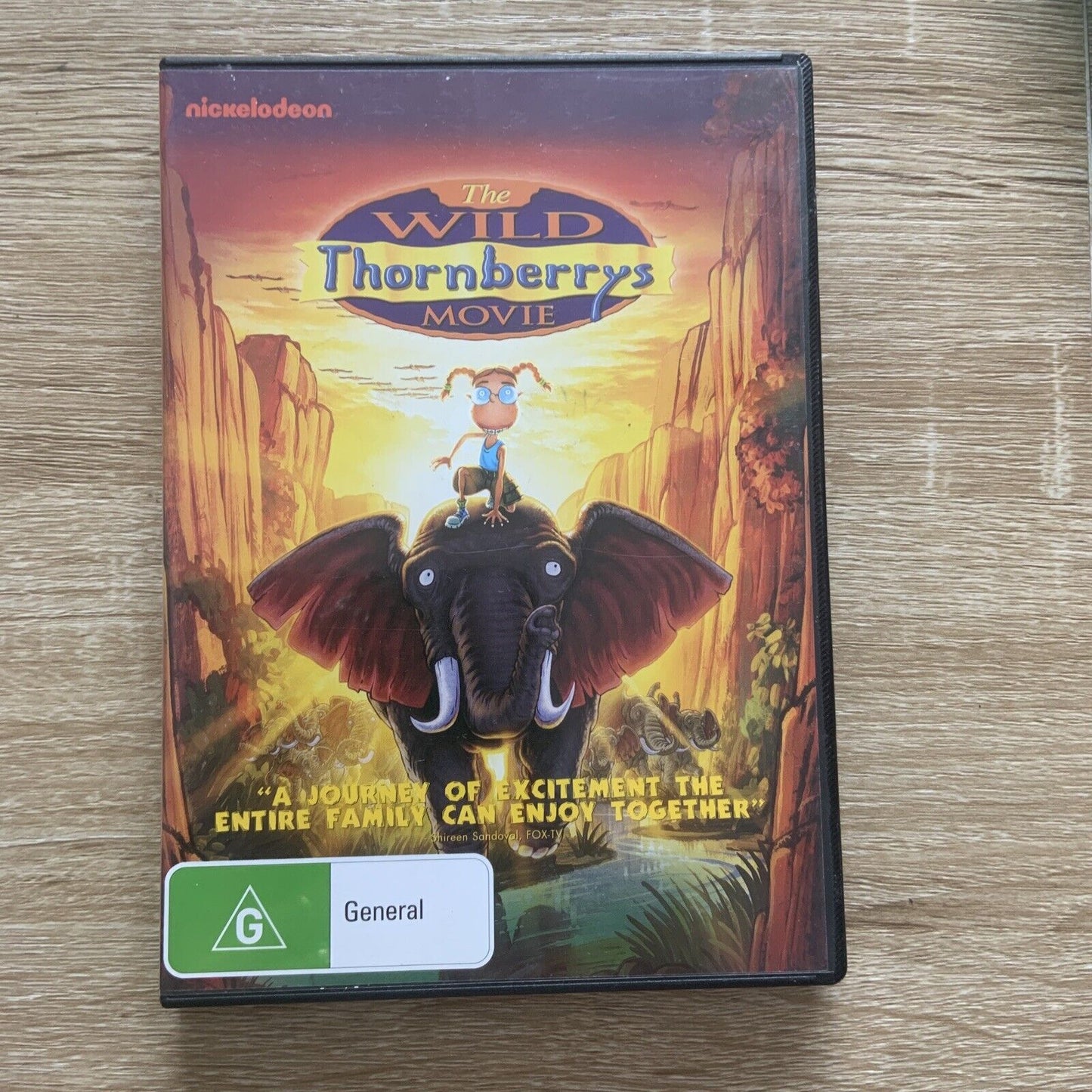 DVD The Wild Thornberrys Movie Nickelodeon Animation Kids Family Movie