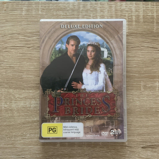 DVD THE PRINCESS BRIDE 1987 Cary Elwes Mandy Patinkin Robin Wright R4 Movie