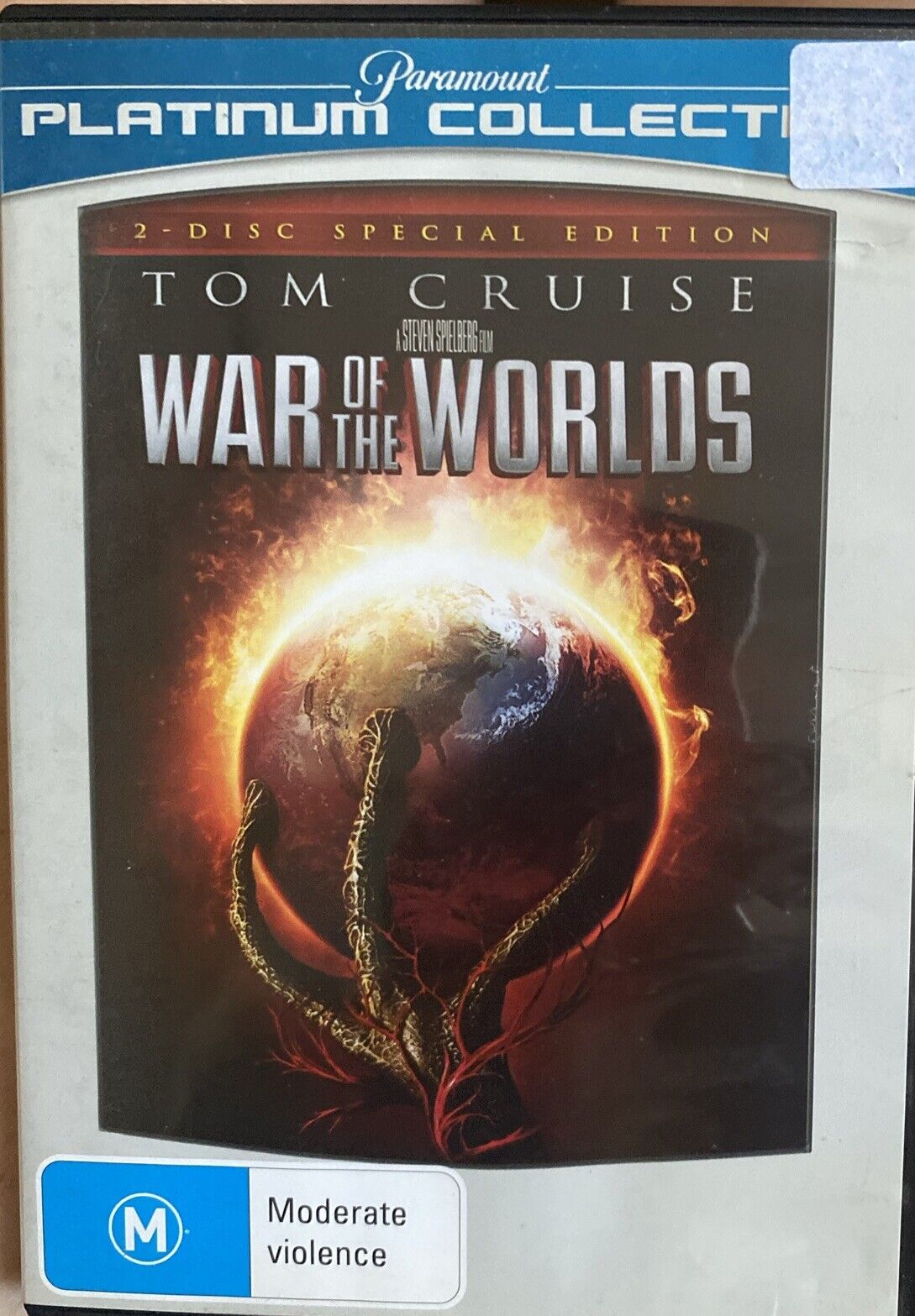 DVD War Of The Worlds Platinum Collection 2 Disc M R4 2005 Paramount Tom Cruise