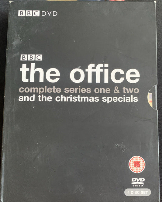 DVD THE OFFICE Season 1 & 2 + Christmas Special BBC TV Series Box Set
