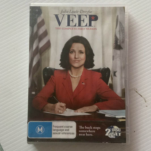 DVD VEEP The Complete First Season 1 R4 Julia Louis Dreyfus Anna Chlumsky Comedy