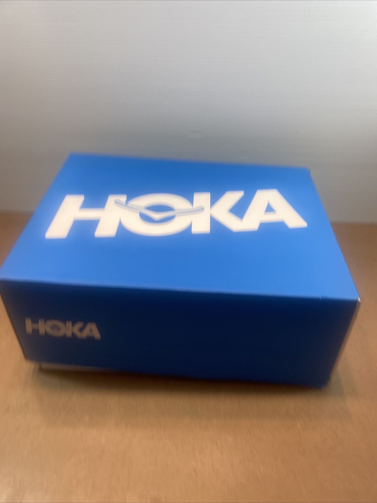 EMPTY BOX HOKA One One Clifton 9 Wide Men's Size 10 2E 1132210 BWHT New