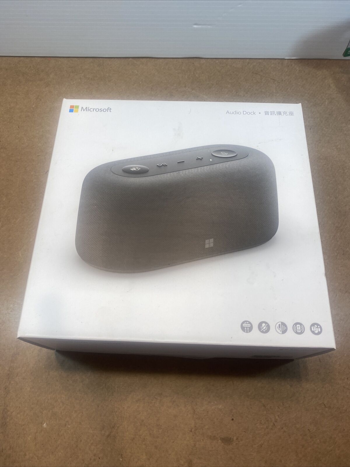 EMPTY BOX Microsoft Audio Dock IVF-00012 MODEL 2024 07 - 2022 Black New