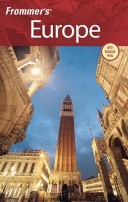 FROMMERS EUROPE COMPLETE GUIDES Darwin Porter Danforth Prince PB 10th No Map