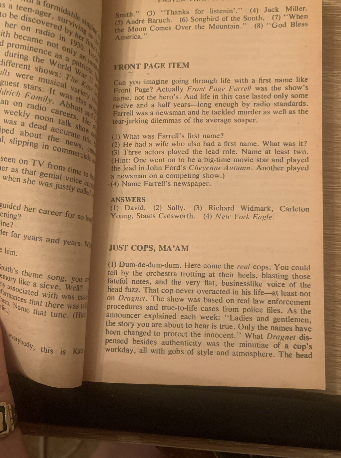 Faster Than A Speeding Bullet An Informal History & Quiz of Radio's Golden Age
