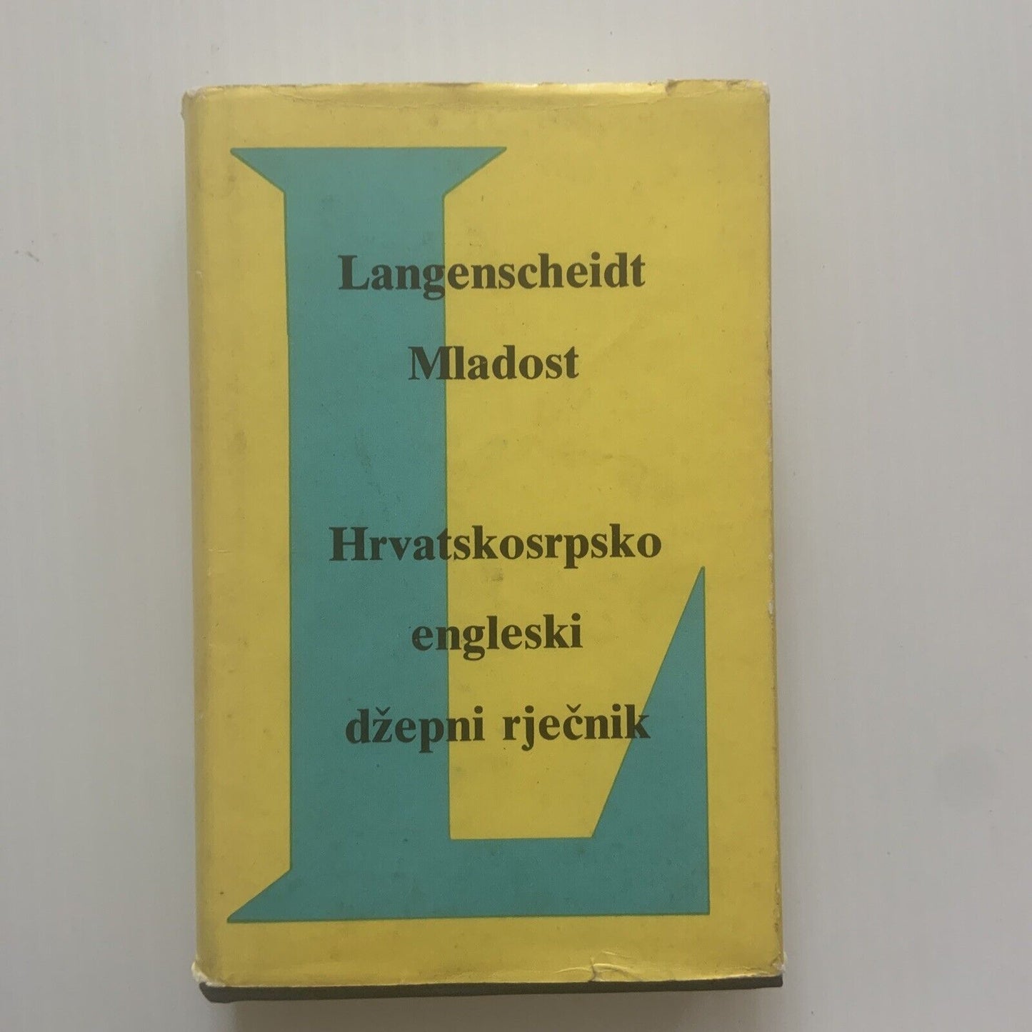 English Croatian Langenscheidt Mladost Hrvatskosrpsko Engleski Džepni Rječnik
