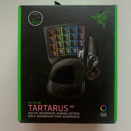 EMPTY BOX Razer Tartarus Pro Gaming Keypad Replacement Packaging NO KEYPAD