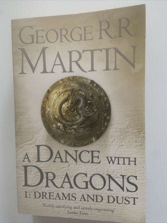 George RR Martin A DANCE with DRAGONS B5 P1: Dreams & Dust 2012 Fantasy Book NEW