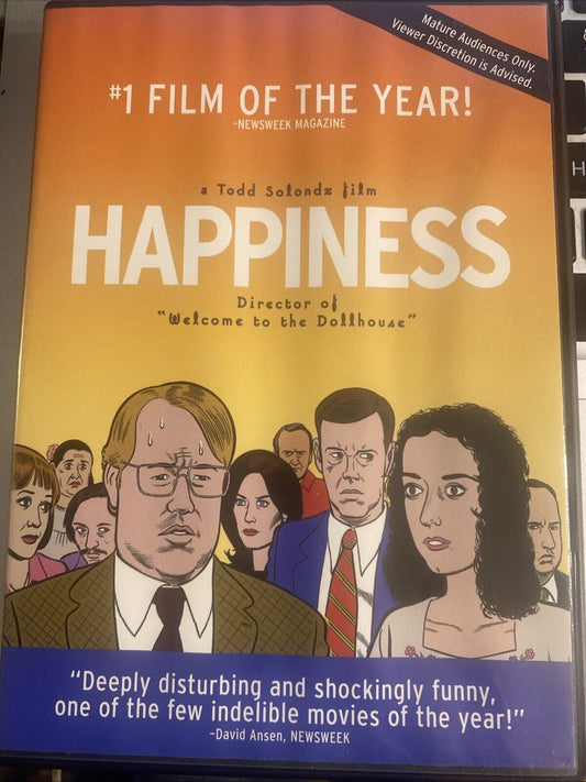 Happiness - Genuine Region 4 DVD 1998 Todd Solondz Philip Seymour Hoffman USA