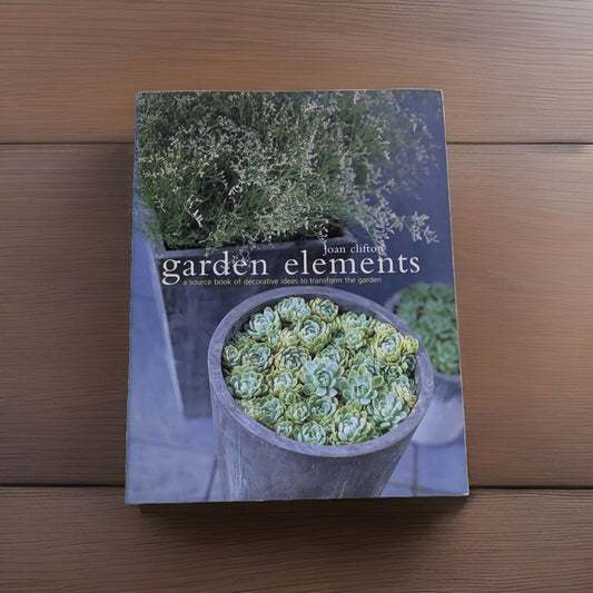 Garden Elements By Kathy Brown Decorative Inspirational Ideas HC Book DJ Photos