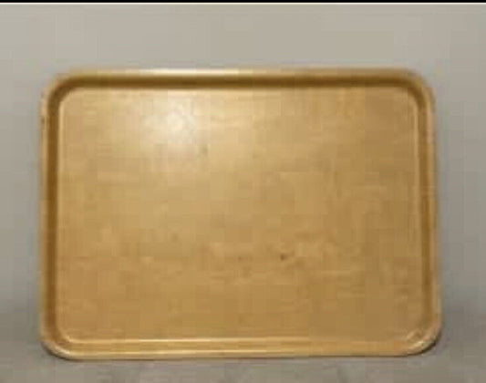 FYRIS GIBPAT SWEDEN 54cm Drink Food Service Tray w lip woodgrain Commercial A133