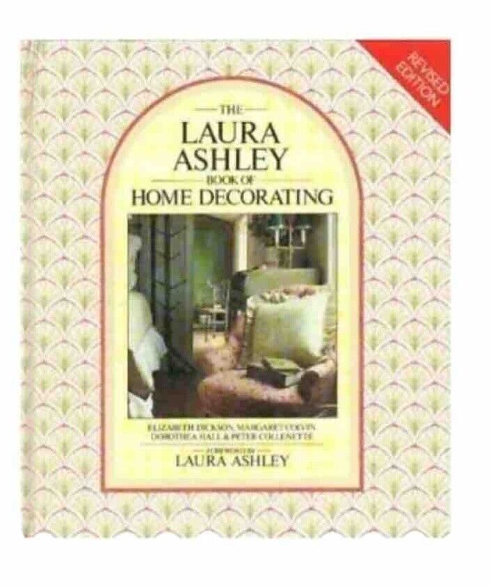 HC LAURA ASHLEY Book of Home Decorating Margaret Colvin 1987 London Hong Kong