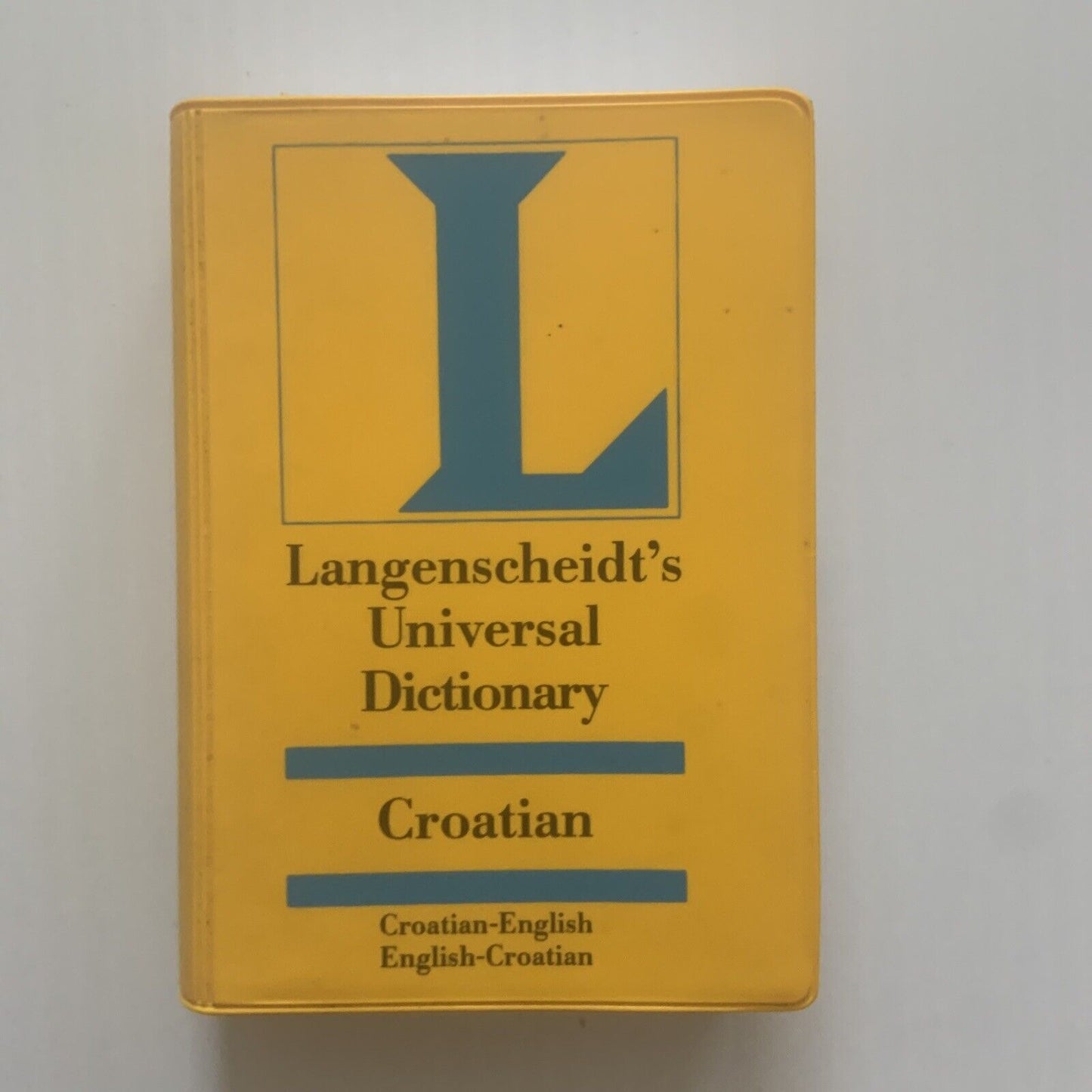 Langenscheidts Universal Dictionary Croatian English English Croatian Pocketbook