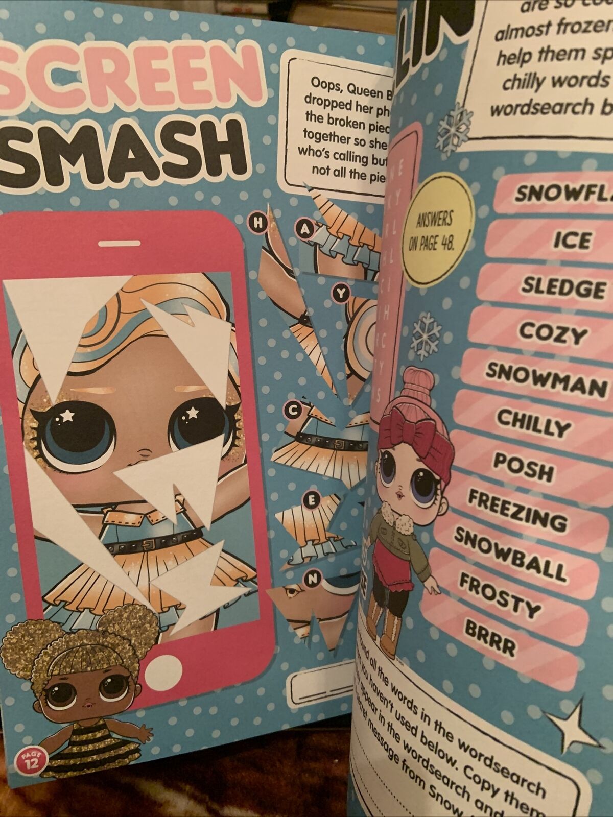 L.O.L Surprise! #My Totally Awesome Art Fun & Play Annual English Activity Book