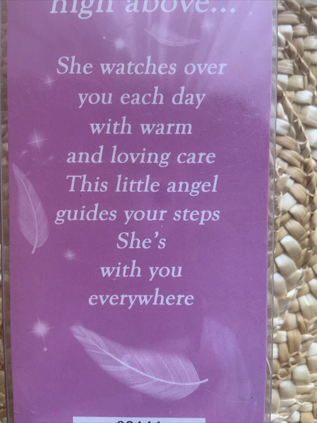 New GIBSON MYSTIC ANGELS Guardian Angel Feather Hanging Ornament Great Gift Box