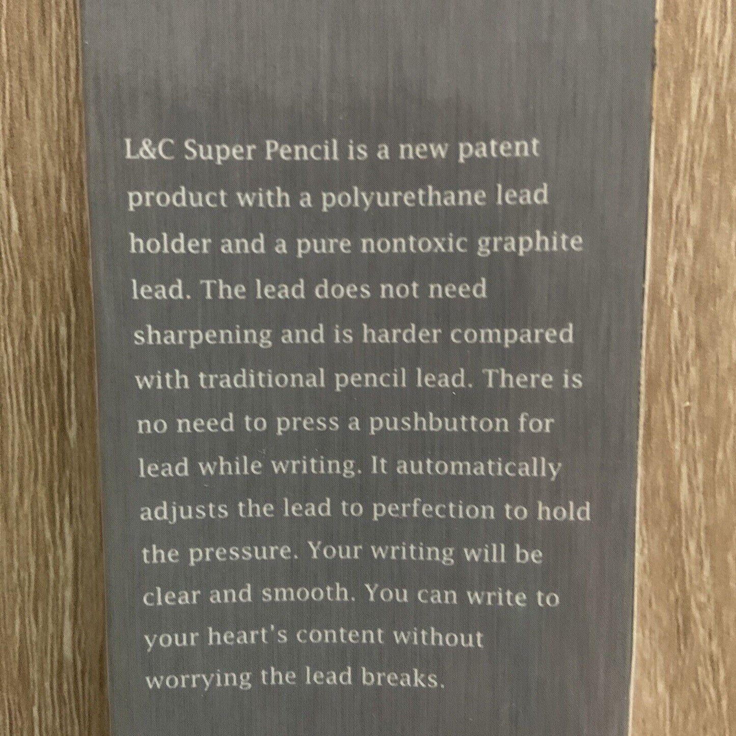New L&C Super Pencil 2B innovative Products Twist Unbreakable 3 Pack Lead Pencil