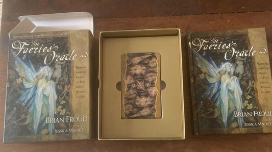 ORACLE CARDS The FAERIES ORACLE by Brian Froud Box Set Book 65 Original Opened