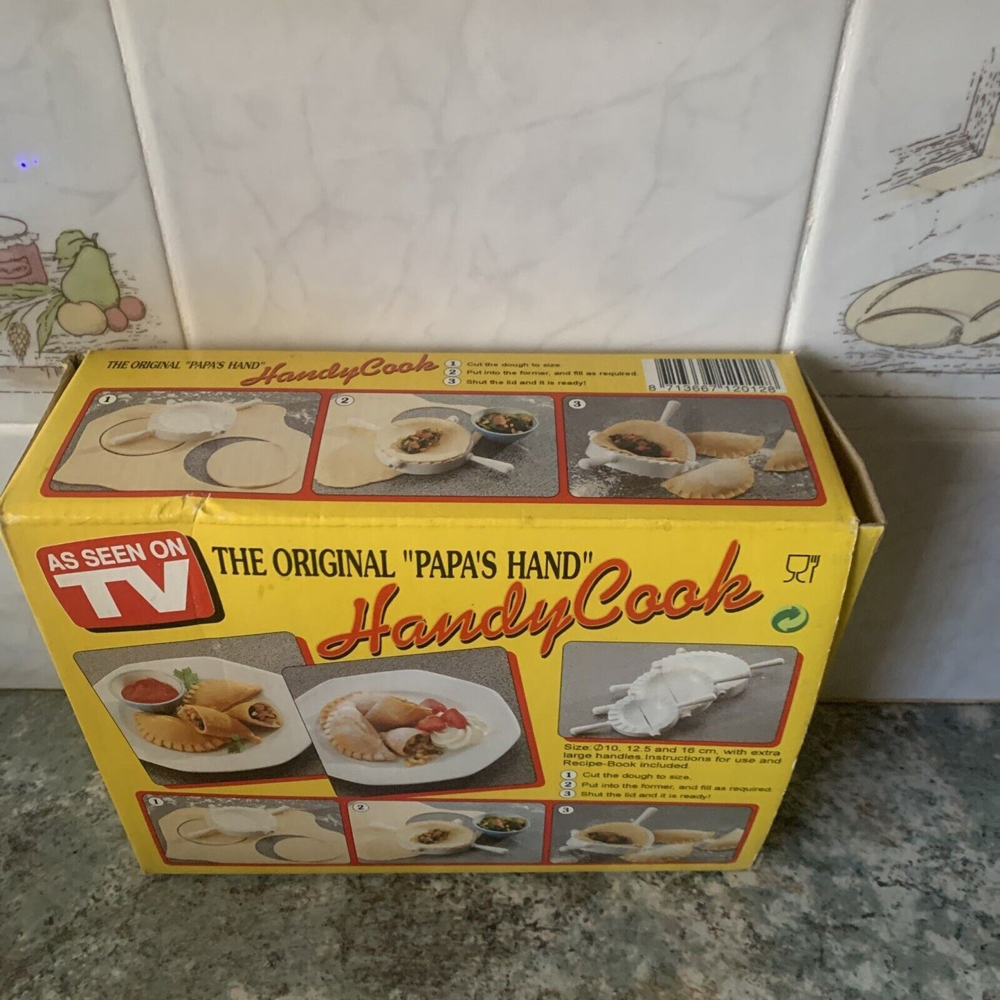 PAPAS HAND As Seen On TV Genuine 3 Sizes HANDY COOK Formers Retro Original NEW