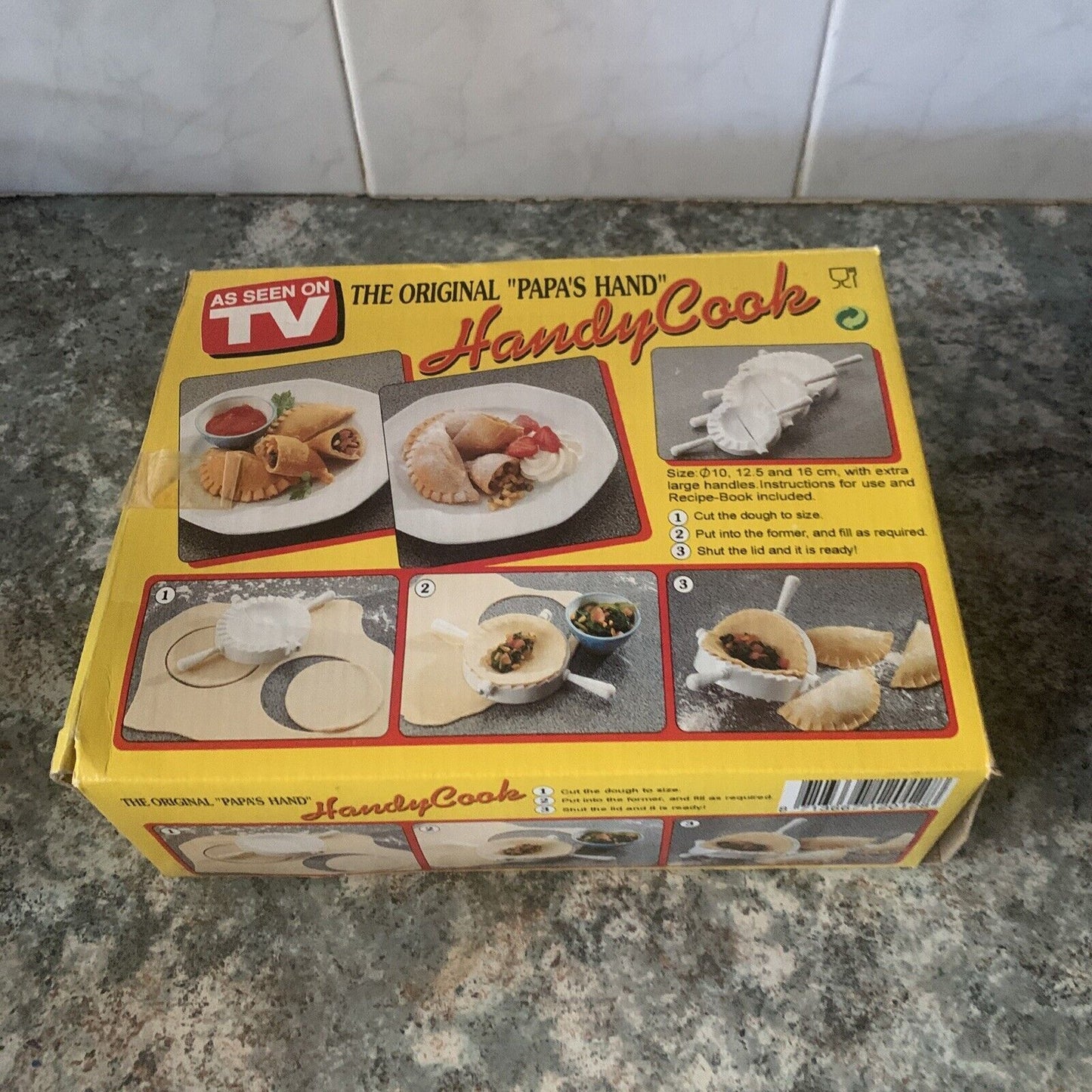 PAPAS HAND As Seen On TV Genuine 3 Sizes HANDY COOK Formers Retro Original NEW