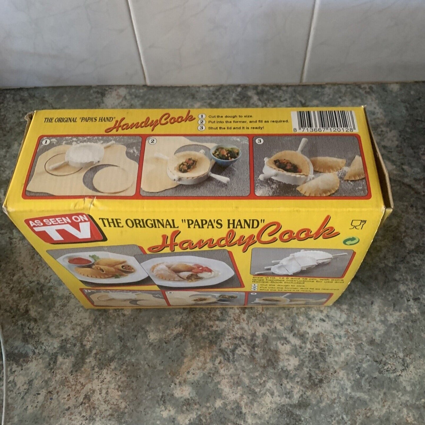 PAPAS HAND As Seen On TV Genuine 3 Sizes HANDY COOK Formers Retro Original NEW