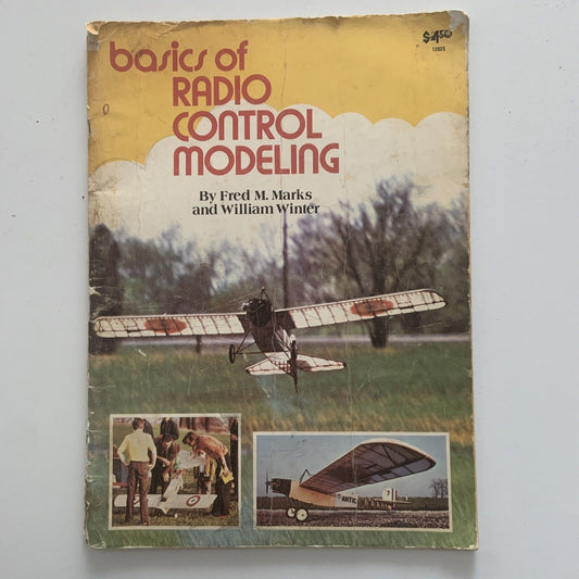 PB Book 1977 BASIC PF RADIO CONTROL MODELLING by Fred M Marks & William Winter