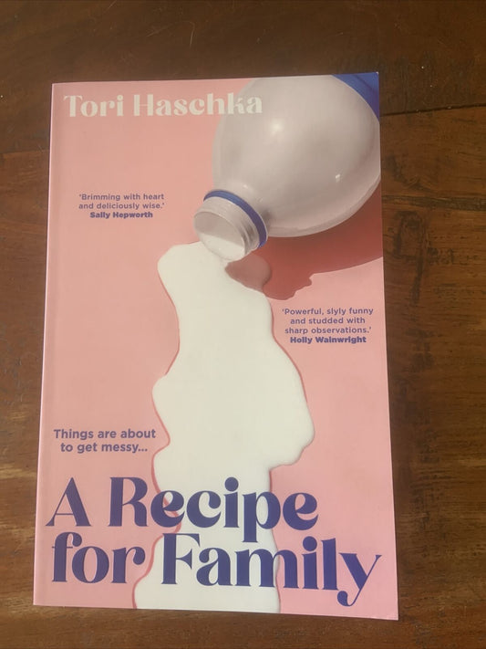 PB Book A RECIPE FOR FAMILY by Tori Haschka English 2022 Novel
