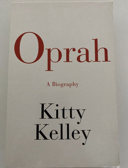 PB Book OPRAH A Biography by Kitty Kelley Oprah Winfrey 2010 True Story