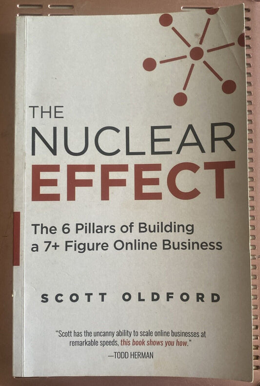 PB Book THE NUCLEAR EFFECT The 6 Pillars of Building a 7+ Figure Online Business